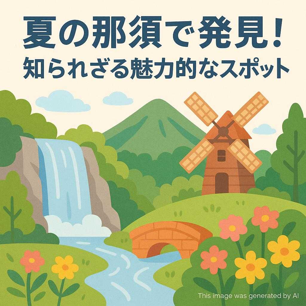 夏の那須で発見！知られざる魅力的なスポット