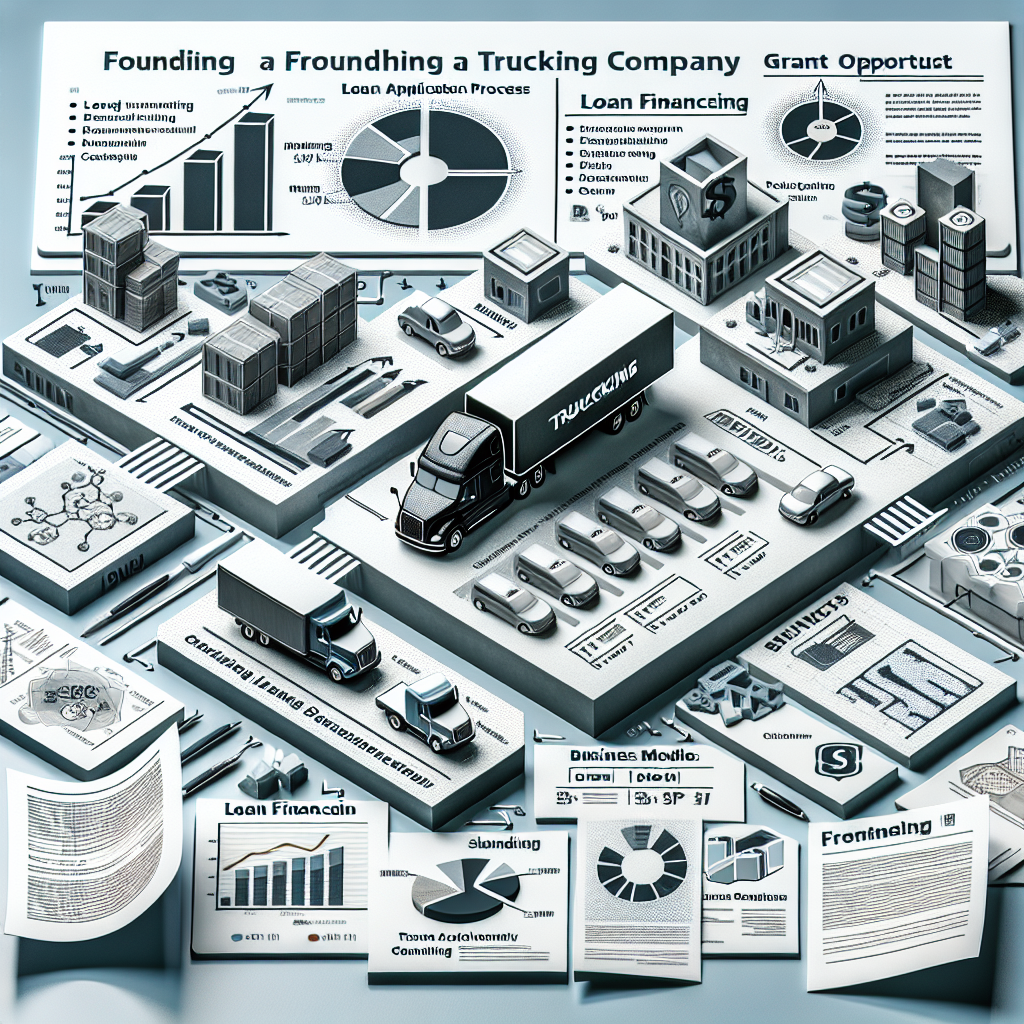 トラック会社を設立する際の借入計画と補助金活用法