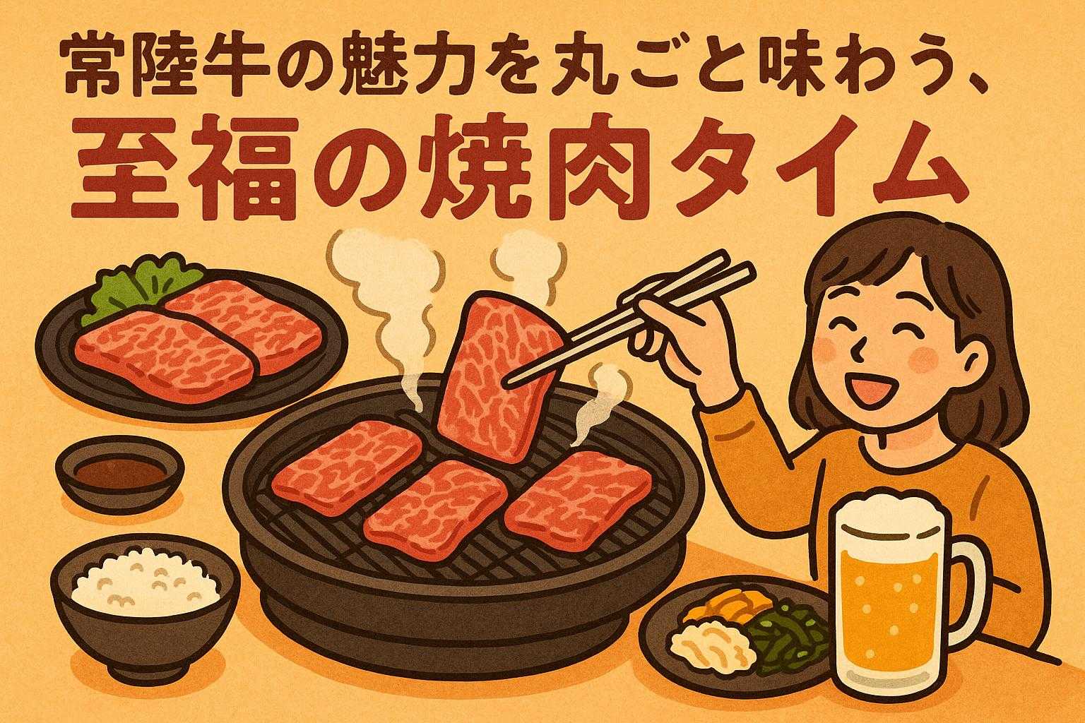 常陸牛の魅力を丸ごと味わう、至福の焼肉タイム