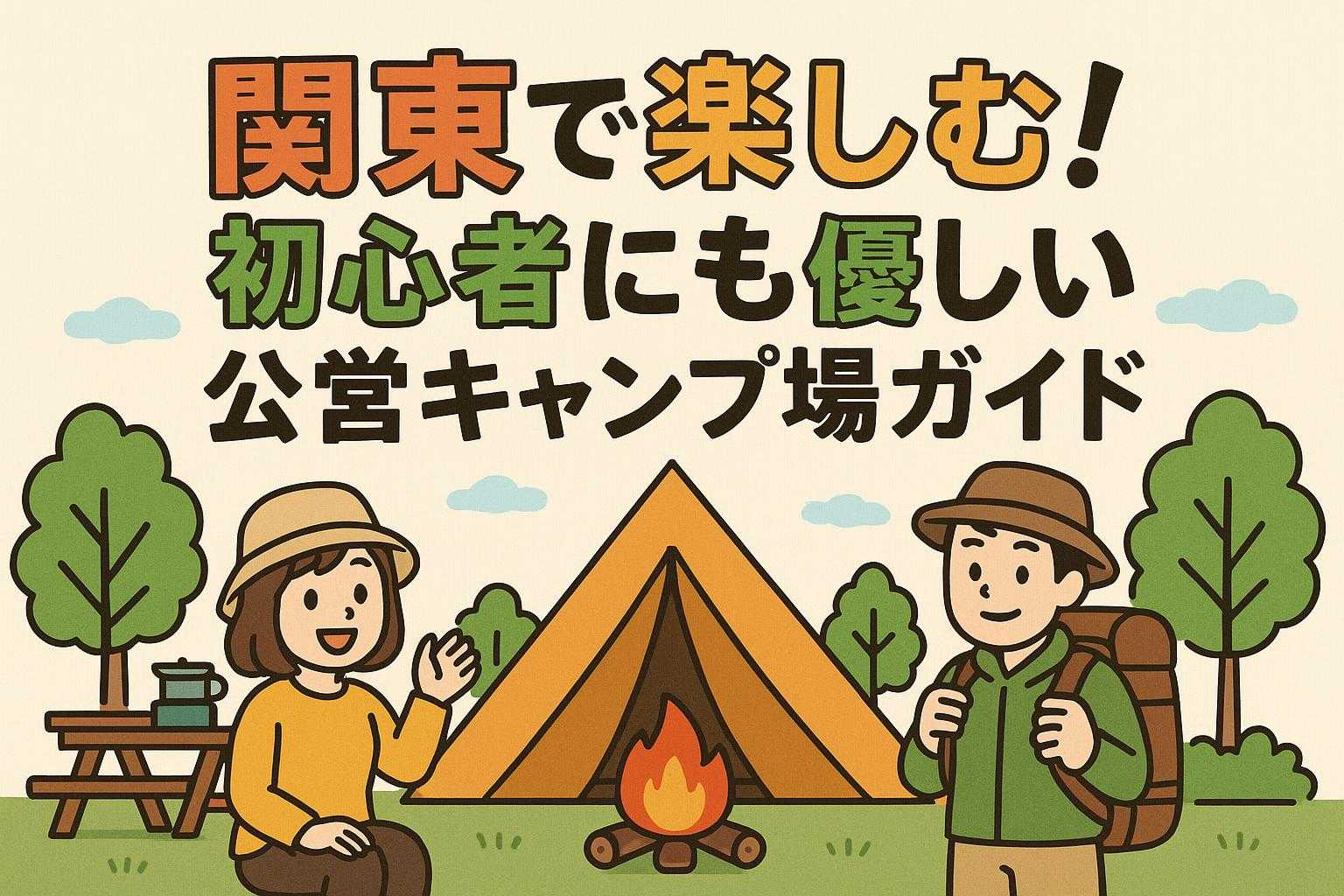 関東で楽しむ！初心者にも優しい公営キャンプ場ガイド
