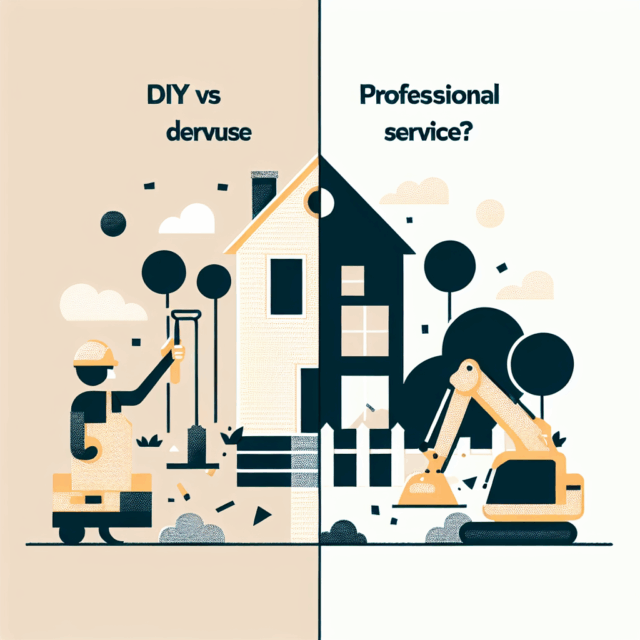 DIY vs. プロ業者：家解体のベストな選択肢は？