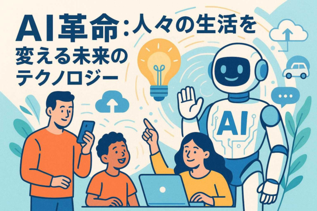 AI革命：人々の生活を変える未来のテクノロジー
