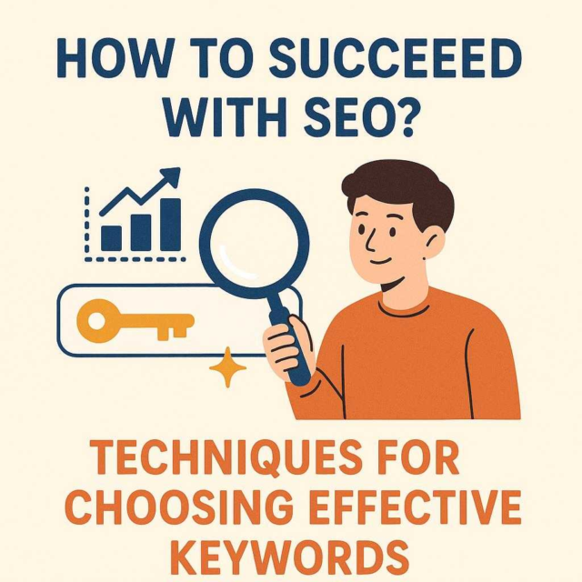 How to succeed with SEO? Techniques for choosing effective keywords