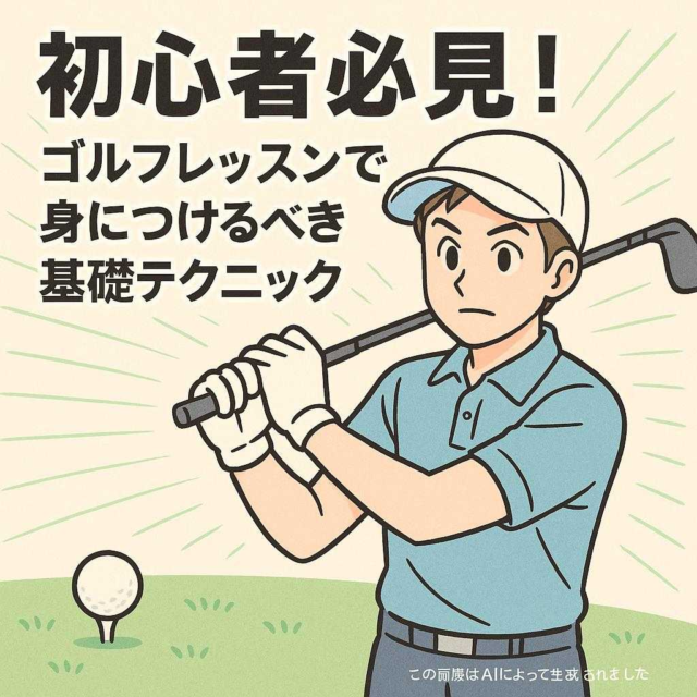 初心者必見！ゴルフレッスンで身につけるべき基礎テクニック