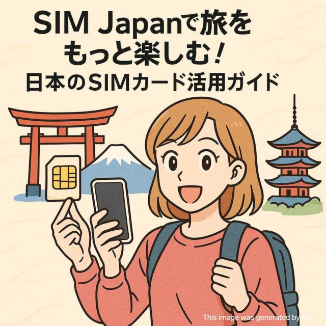 SIM Japanで旅をもっと楽しむ！日本のSIMカード活用ガイド