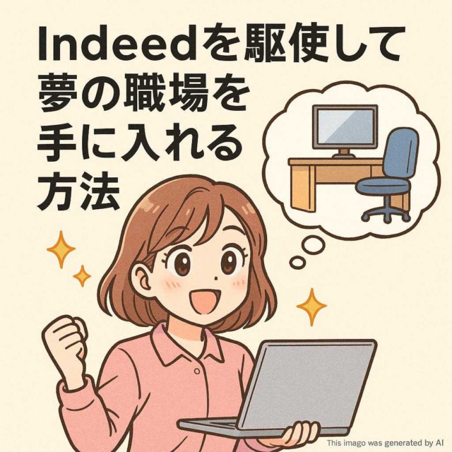 Indeedを駆使して夢の職場を手に入れる方法