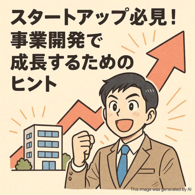 スタートアップ必見！事業開発で成長するためのヒント