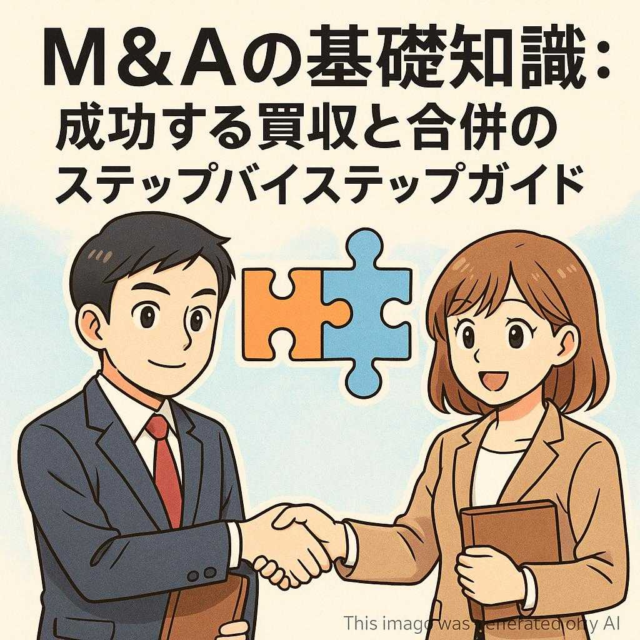 M&Aの基礎知識：成功する買収と合併のステップバイステップガイド