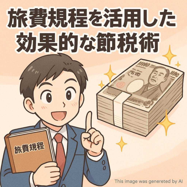 旅費規程を活用した効果的な節税術