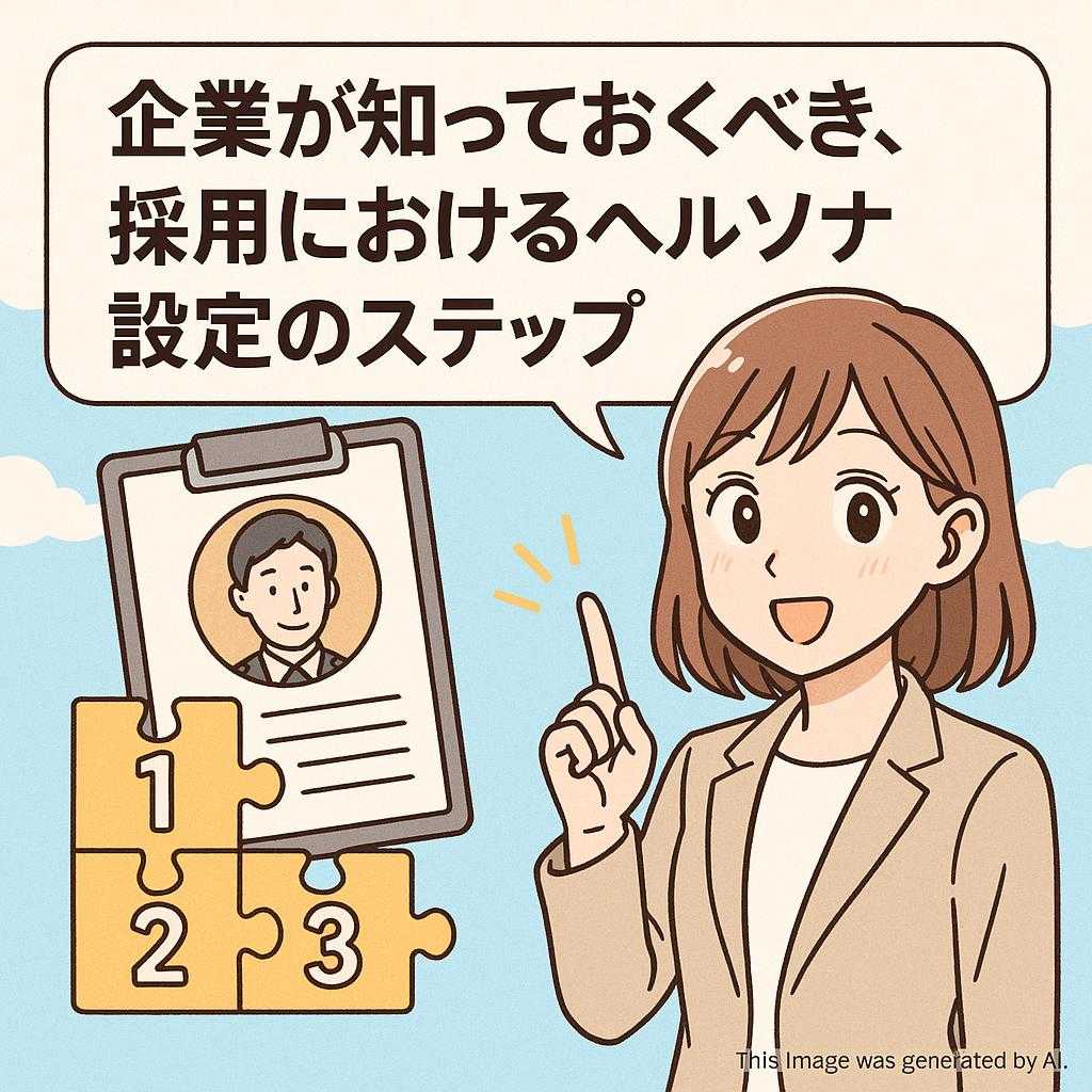 企業が知っておくべき、採用におけるペルソナ設定のステップ