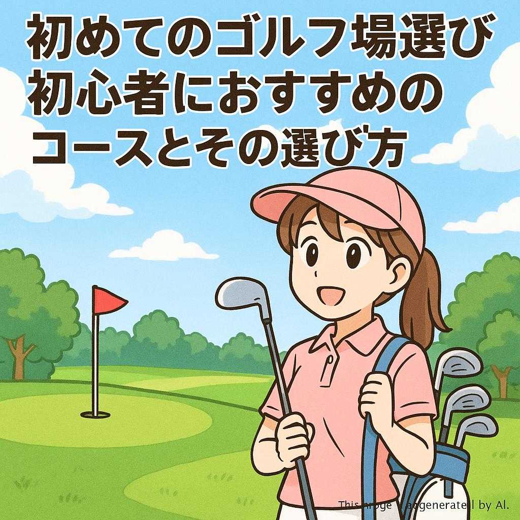 初めてのゴルフ場選び：初心者におすすめのコースとその選び方