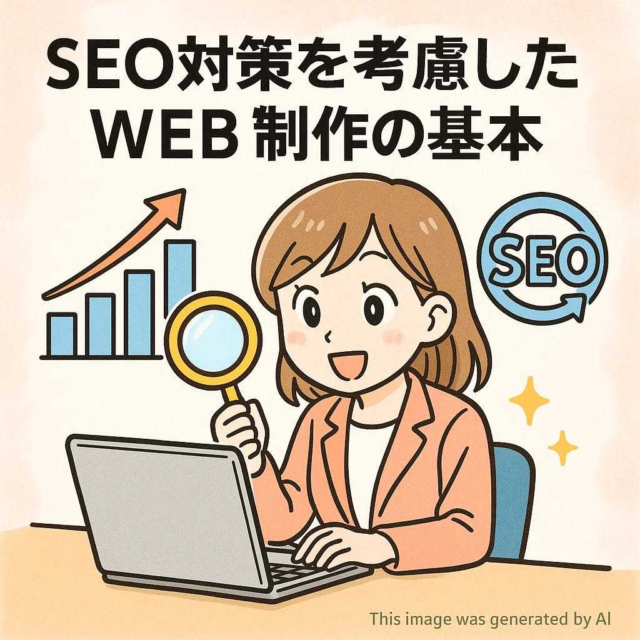 SEO対策を考慮したWEB制作の基本