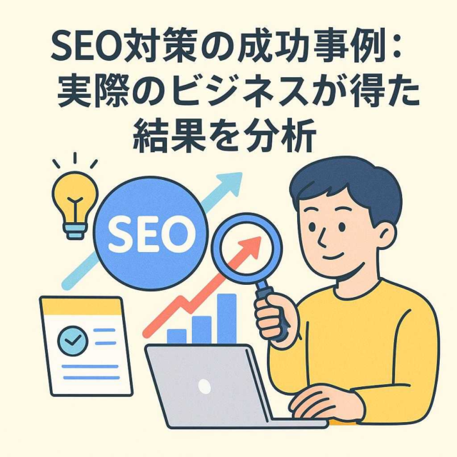SEO対策の成功事例: 実際のビジネスが得た結果を分析