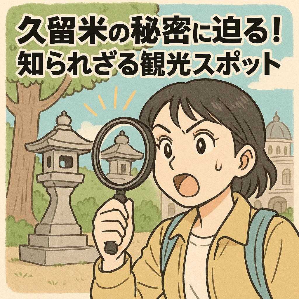 久留米の秘密に迫る！知られざる観光スポット