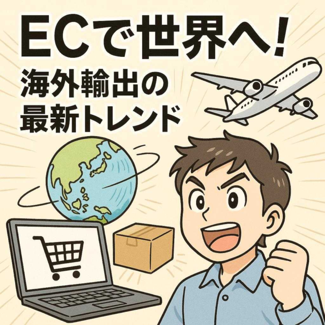 ECで世界へ！海外輸出の最新トレンド