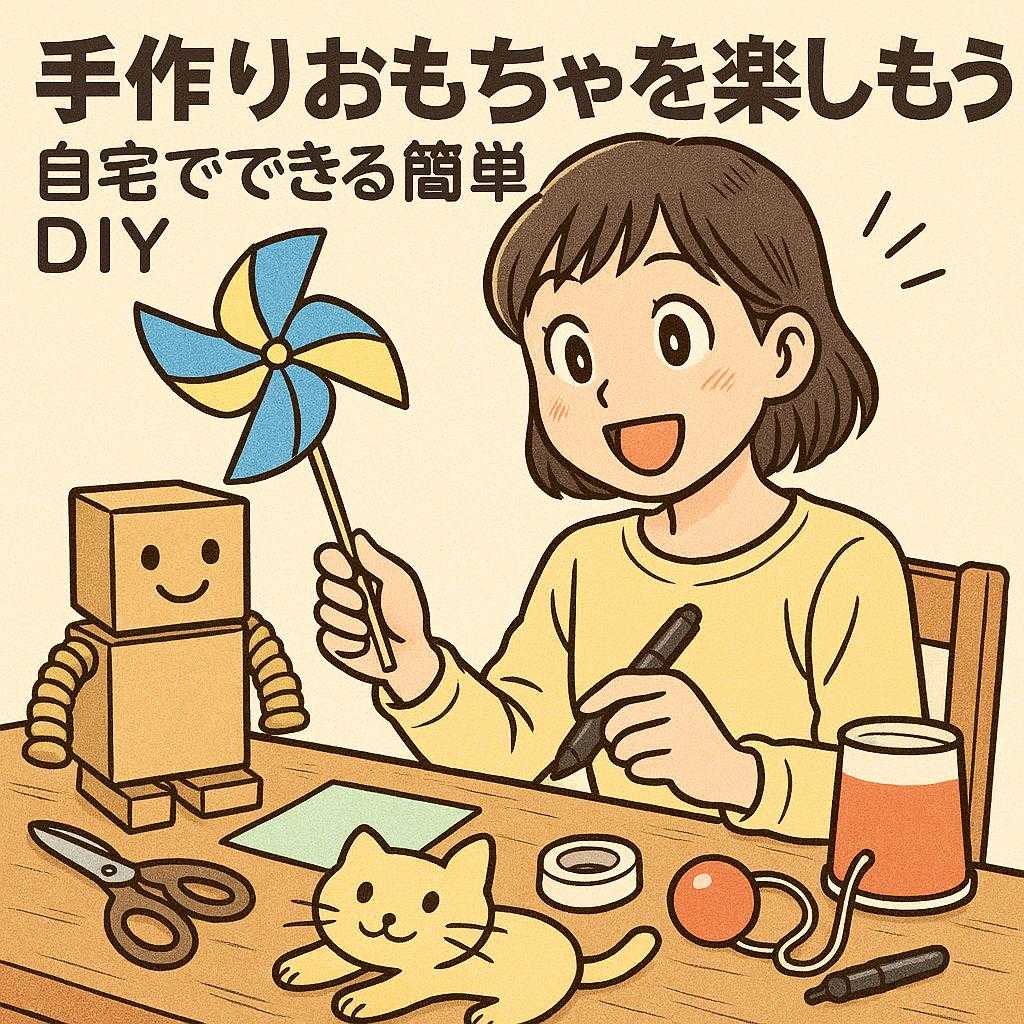 手作りおもちゃを楽しもう！自宅でできる簡単DIY