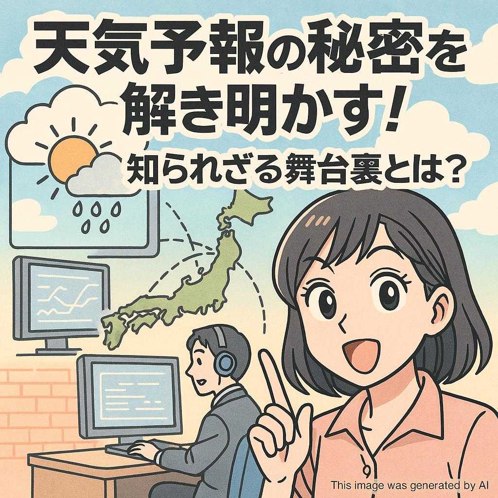 天気予報の秘密を解き明かす！知られざる舞台裏とは？