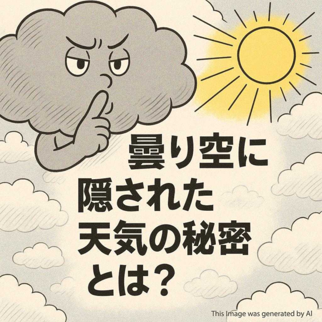 曇り空に隠された天気の秘密とは？