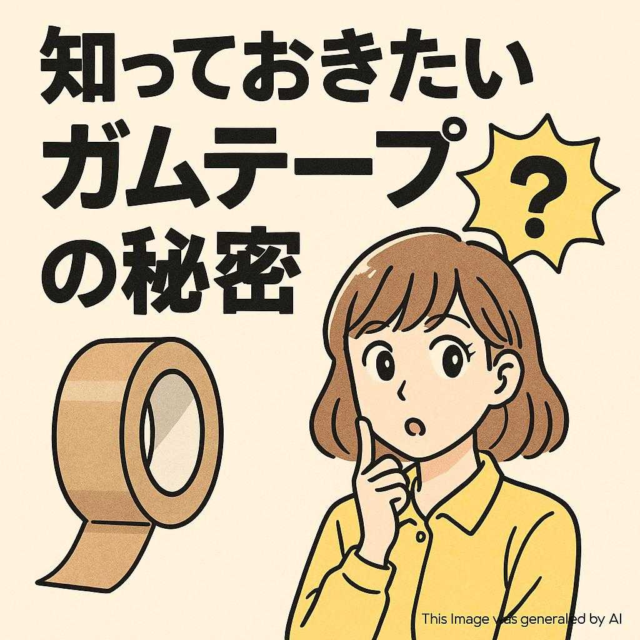 知っておきたいガムテープの秘密